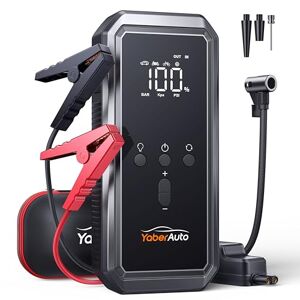 Booster Batterie Voiture,TISHOW 3000A Portable Jump Starter,Booster  Batterie,démarreur Batterie Voiture(Tous Les véhicules à essence/7L