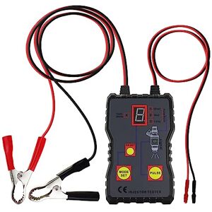 GAIN EXPRESS Carburant Injecteur Testeur Nettoyeur Trousse Diagnostic Nettoyage Outil 12V Voiture Véhicule Automobile Injecteur Essai Portable Jauge pour Professionnel et Auto Passionnés - Publicité