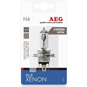 AEG 97277 Ampoule bleue Xenon H4, P43t, 60/55 W, 1 pièce - Publicité