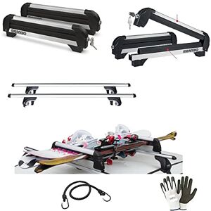 Porte-skis et snowboard magnétique universel pour toit de voiture Huski Ski  & Board