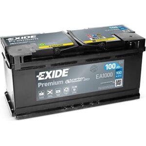 Exide Technologies EXIDE Premium EA1000 Batterie de Voiture 100Ah 900A - Publicité