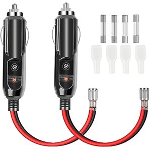 2 Pièces Connecteur SAE,Prise de Courant SAE avec 4 vis,12 AWG 30cm SAE  Câble Chargeur Adaptateur Connexion,pour Moto,Générateur Solaire