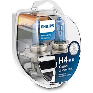 Philips Ampoule de phare MasterDuty BlueVision H4 24 V - Publicité