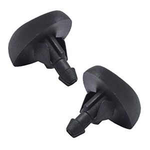 Almencla 2pcs Gicleur de Pompe Buse de Pulvérisation de Lave-Glace Buse d'Essuie-Glace Avant Buse d'Arrosage pour Citroen C3 / C3 Picasso Peugeot 106/207/308 - Publicité