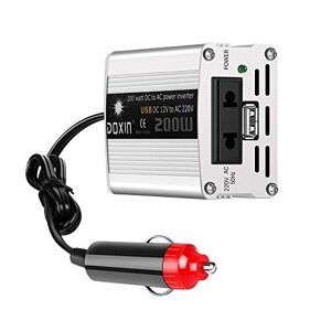 EDECOA Convertisseur 1000W 12V 220V Onduleur pur sinus Inverter LCD Camp  Car