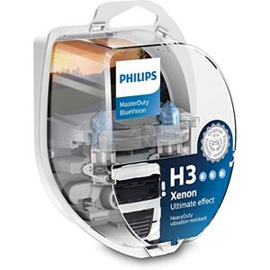 Philips Ampoule de phare MasterDuty BlueVision H3 24 V - Publicité