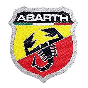 Abarth Sticker Patch Patch Scudetto, 48 x 51 mm - Publicité