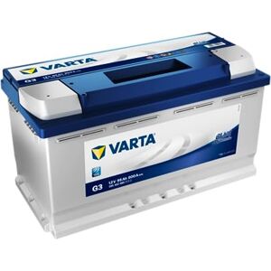 Varta G3 lead acid agm Blue Dynamic Batterie Auto, 595402080, 12V, 95 Ah, 800 A, pour Camion - Publicité