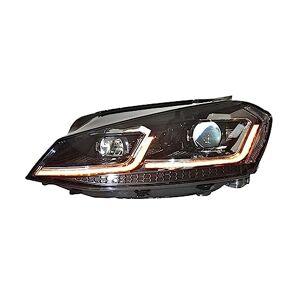 HABRAT Pour VW Pour Golf 7 MK7.5 Gti LED 2013-2020 7.5 Phares De Voiture Lampe Frontale DRL Signal Projecteur Lentille Feux Avant (Taille : Led Kit) - Publicité