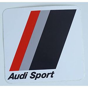 Audi A16-2019 Grand Autocollant avec Logo Sport 10 x 10 cm - Publicité