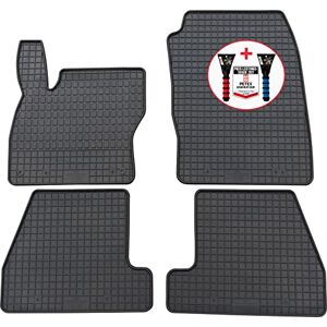 Petex Lot de 4 Tapis en Caoutchouc de qualité supérieure Noir + grattoir à Glace pour Voiture Test 52/2021 - Publicité