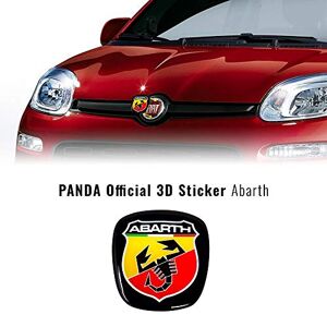 Abarth 32025 Autocollant 3D de Rechange avec Logo pour Fiat Panda après 2012 - Publicité
