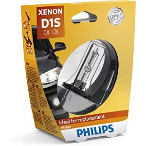 Philips Xenon Vision D1S, Ampoule Xénon Pour Éclairage Automobile, Solution Parfaite Pour Le Remplacement D'Une Lampe À La Fois, Lot De 1 - Publicité