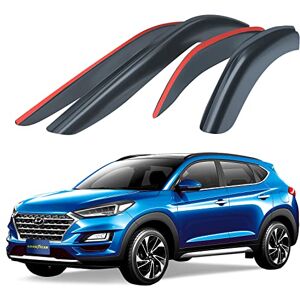 Barre de toit Hyundai Tucson de 2015 à 2020 Thule wingbar noir - France  Attelage