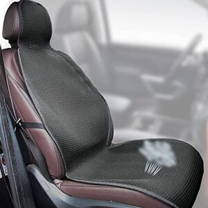  ZATOOTO Housse de Siege Voiture Universelle Noir - Imperméable  Housse Siege Auto Cuir, Couvre Siege Auto, Résistant Aux Rayures,  Protection Siege Auto 2 Pièces