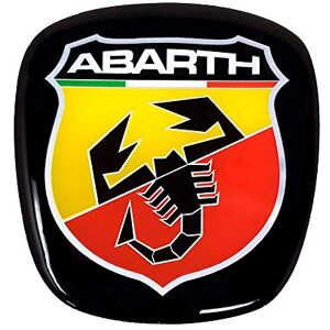 Abarth 21548 Logo Autocollant 3D Officiel pour Fiat 500 - Publicité