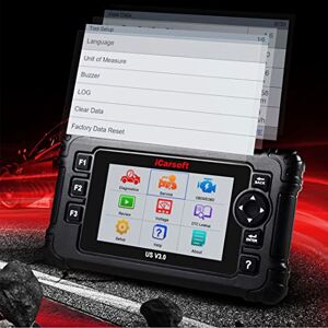 iCarsoft US V3.0 Outil Diagnostic Automobile Professionnel Compatible Véhicules Marques Américaines/Lecture Défauts/Vidanges/FAP/Injecteurs et Plus de 15 Fonctions - Publicité