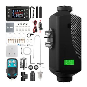 VEVOR Chauffage diesel 12 V Silencieux de chauffage à air diesel 8 kW avec  moniteur de thermostat LCD et télécommande pour camions de voiture et  camping-car