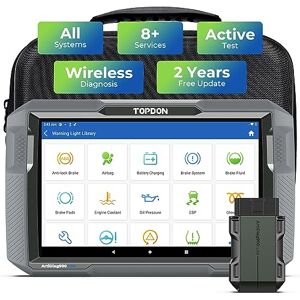 TOPDON Outil de Diagnostic de Voiture AritDiag900 Lite, Scanner OBD2 pour système Complet avec Test Actif, 8 Services de réinitialisation à Chaud : Huile, EPB, SAS, DPF, ABS, BMS, réinitialisation - Publicité