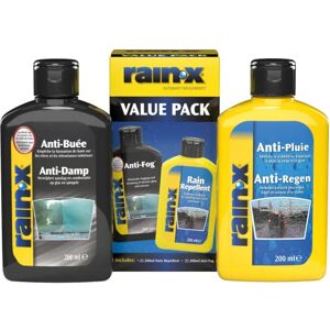 PACK de 2 Autocollants de voiture anti-pluie pour rétroviseurs 9.5 cm