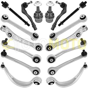 TEILEX Germany Kit bras de suspension avant compatible AUDI A6 4G C7 A7 SPORTBACK 4GA composé de 16 pièces - Publicité