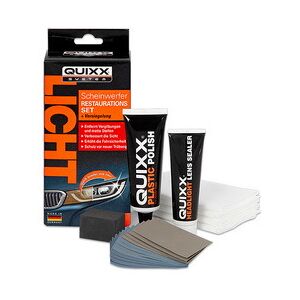 Quixx Kit de restauration pour phares de voiture, 19 pièces - Publicité