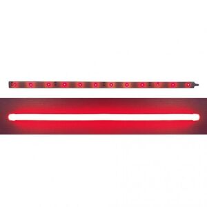 1Tek Tuning Bande autocollante leds 30 cm rouge