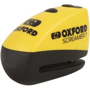 Bloque disque Oxford Screamr-7 jaune 7mm avec alarme - Publicité