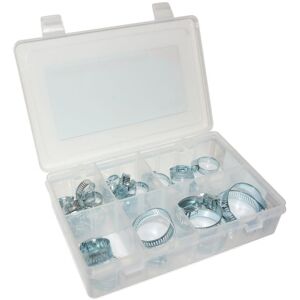 1Tek Tools Coffret de 26 colliers de serrage metal d.20 a 44 mm