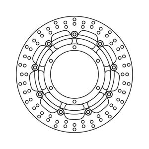 Disque de frein flottant avant TRW MSW271 Ø320 mm