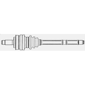 GKN Joint, arbre de commande pour PORSCHE: 911 (Ref: 21853)