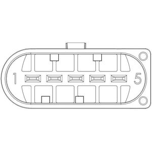 NGK Debitmetre de masse d'air pour DODGE: Caliber, Journey, Avenger & JEEP: Compass, Patriot & CHRYSLER: Sebring (Ref: 91140)