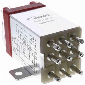 VEMO Relais, calculateur abs pour MERCEDES-BENZ: Classe C, Classe E, 124 Series, 201 Series, 129 Series, Classe G, 126 Series (Ref: V30-71-0013)