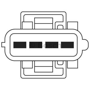 BOSCH Sonde lambda pour PEUGEOT: 206, 307, 407, 306, Partner, 406, 607, 806, 301, Ranch & CITROËN: C4, C3, Berlingo, Xsara (Ref: 0 258 006 026) - Publicité