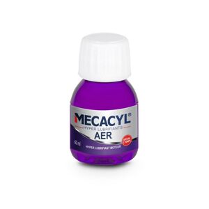 MECACYL Additif Huile Moteur Essence : Nettoyant Huile - Vidange 60 ml (Ref: AERFL60)