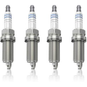 BOSCH Jeu de 4 bougies d'allumage pour PEUGEOT: 206, 207, 205, 206+, Partner, Expert, Boxer, Bipper, 309, 207+ & RENAULT: Clio (Ref: 0 242 232 801) - Publicité