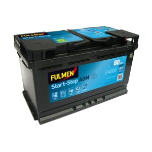 FULMEN Batterie 800.0 A 80.0 Ah 12.0 V Start & Stop AGM (Ref: FK800) - Publicité