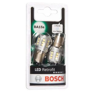 BOSCH Ampoules LED Eclairage Arriere pour PEUGEOT: 206, 207, 308, 3008, 208, 307, 2008, 407, 5008, 205, 206+, 106, 306, Partner (Ref: 1 987 301 517)