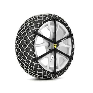 MICHELIN Chaînes neige, MICHELIN Easy Grip e-Limited, Chaîne composite, Tension Automatique, Montage Simple et ultra-rapide : 2 min (Ref: 008335)