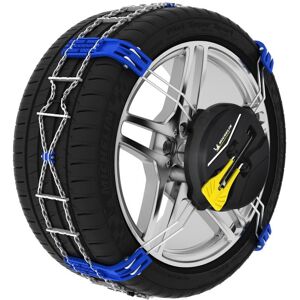 MICHELIN Chaînes neige, MICHELIN Fast Grip, Chaîne frontale, Tension Automatique, Montage Simple et ultra-rapide : 2 min (Ref: 008493)