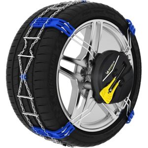 MICHELIN Chaînes neige, MICHELIN Fast Grip, Chaîne frontale, Tension Automatique, Montage Simple et ultra-rapide : 2 min (Ref: 008494)