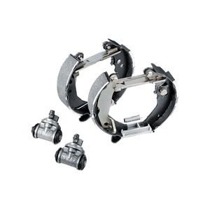 A.B.S. ALL BRAKE SYSTEMS BV. Kit de freins a tambours pour VOLKSWAGEN: Golf, Golf Cabriolet, Jetta, Scirocco, Polo, Derby & AUDI: 80 (Ref: 111429)