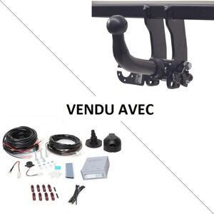 Attelage Ford Ecosport sans roue de secours (11/17-) RDSOH + faisceau universel 7 broches + boitier electronique