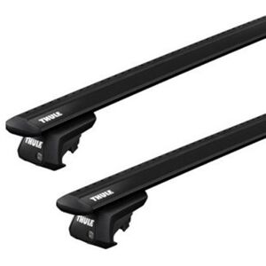 Skoda Barres de toit Skoda Octavia Break (10/04-01/13) Thule WingBar Evo Black Alu