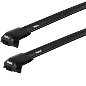 Barres de toit Cadillac SRX (03/03-10/09) Thule WingBar Edge Black Alu - Publicité