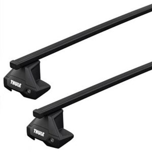 Barres de toit Honda Civic Berline 4 portes (01/12-08/15) Thule SquareBar Acier