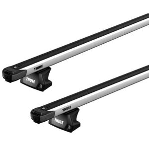 Barres de toit Mini Countryman R60 (08/10-12/16) Thule SlideBar Alu