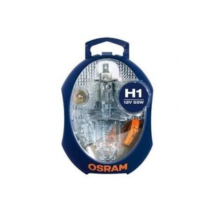 Non communiqué Coffret secours 6 ampoules voiture H1 12 Volts Osram Ref 875217 Neutre - Publicité