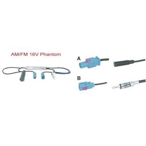 Adaptateur D'Antenne Fantôme Am / Fm 16v