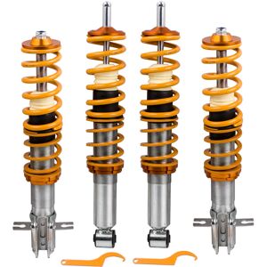 Combinés Filetés compatible pour VW MK1 Cabriolet compatible pour Golf I Jetta I réglable Suspension Shock